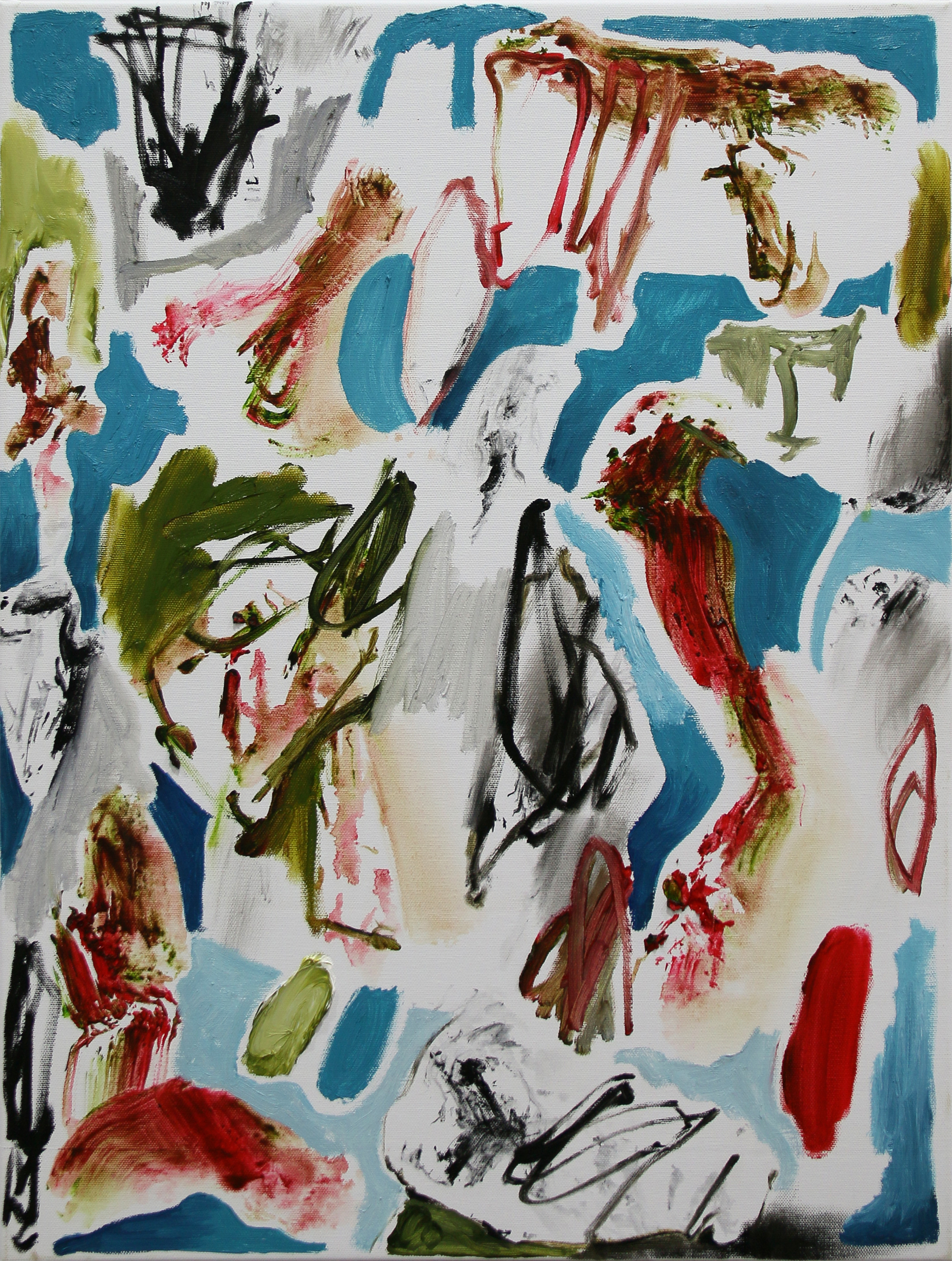 you are a nice guy to be a good night and you have to work hard, 2019, 60x45cm, oil on canvas